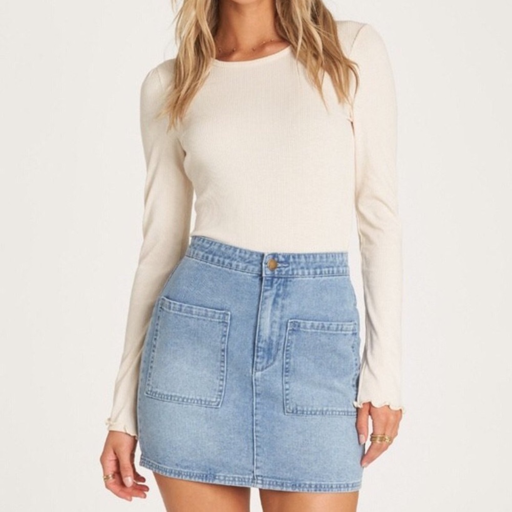 Jean Skirt